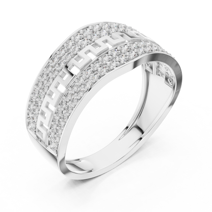 Round Halo Lab Grown Diamond Ring