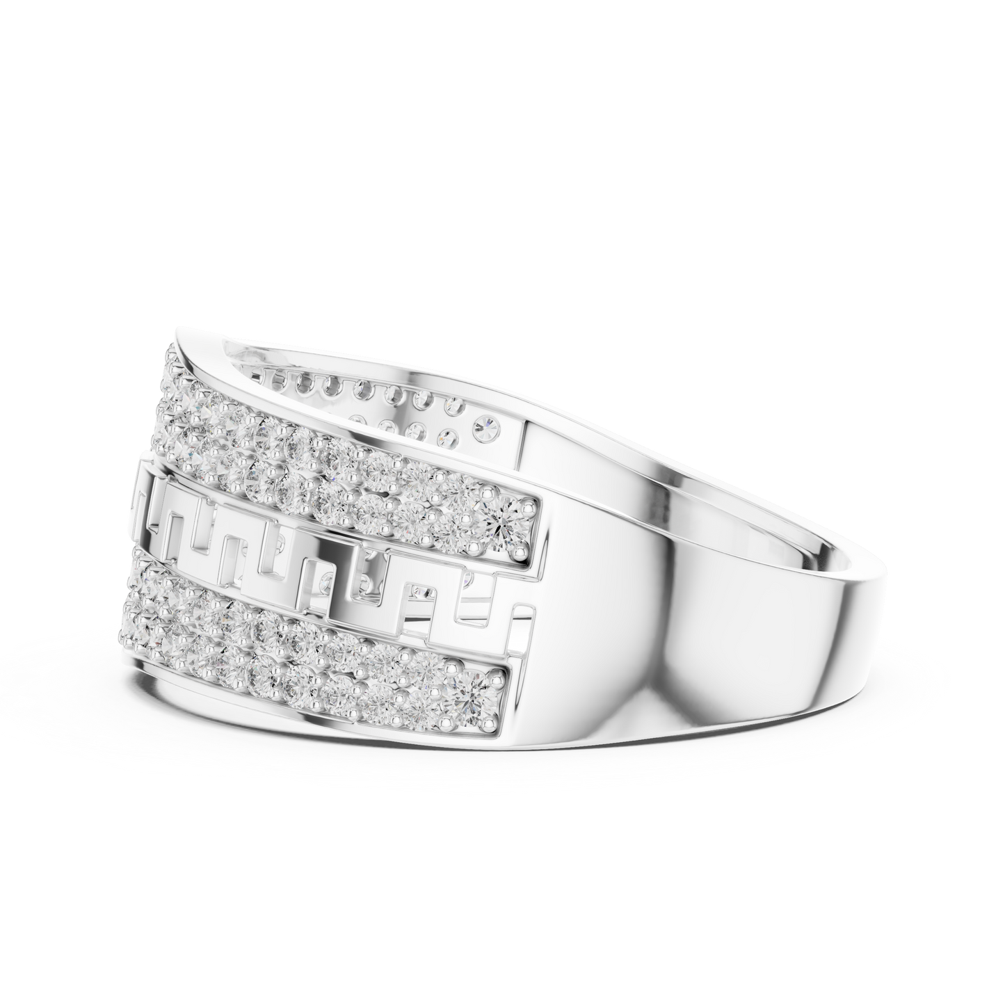 Round Halo Lab Grown Diamond Ring