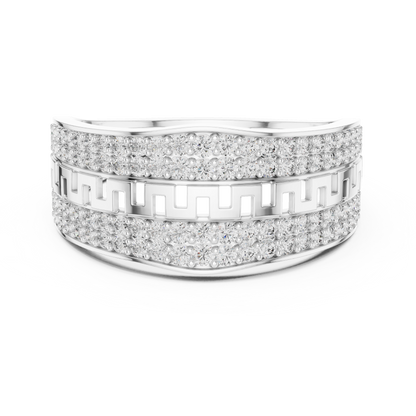 Round Halo Lab Grown Diamond Ring