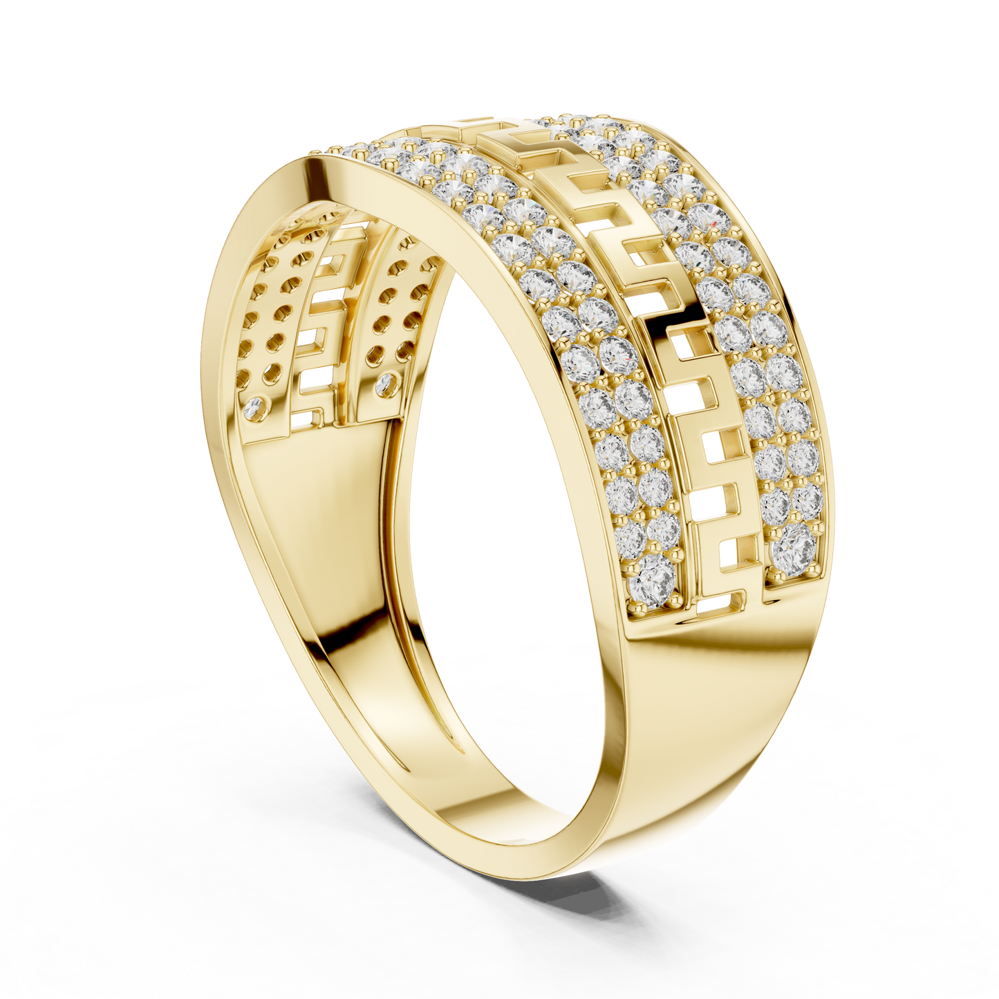Round Halo Lab Grown Diamond Ring