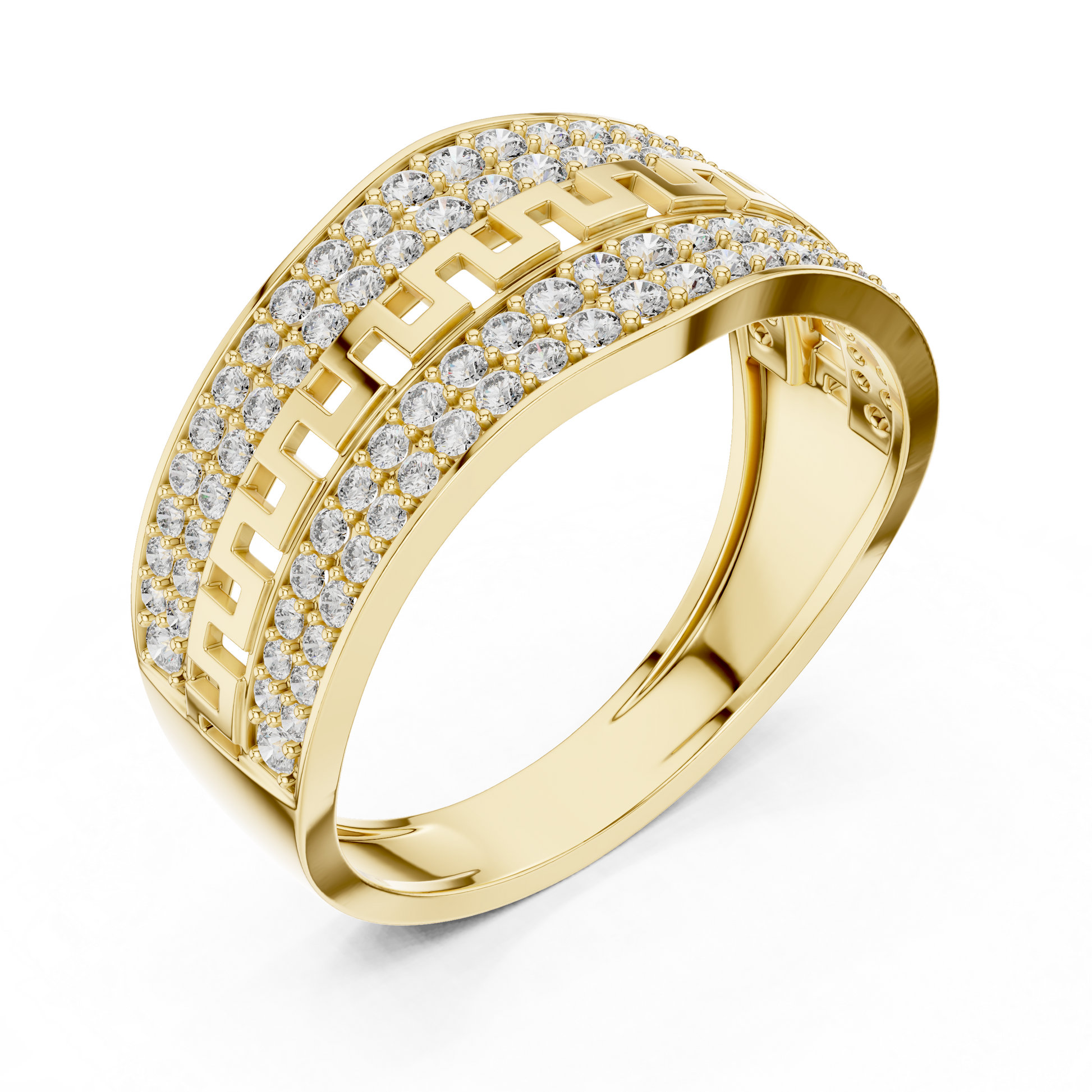 Round Halo Lab Grown Diamond Ring