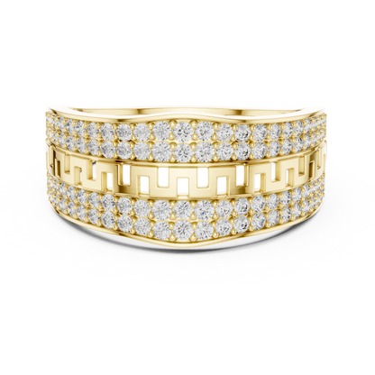Round Halo Lab Grown Diamond Ring
