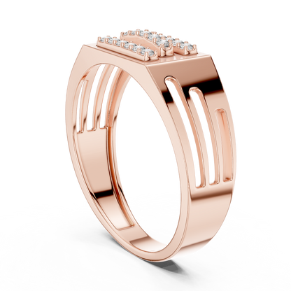 Round Halo Lab Grown Diamond Ring