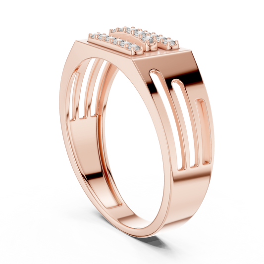 Round Halo Lab Grown Diamond Ring