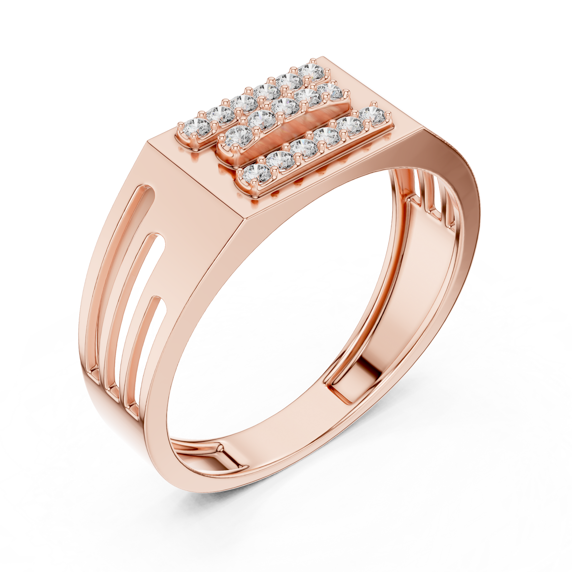 Round Halo Lab Grown Diamond Ring