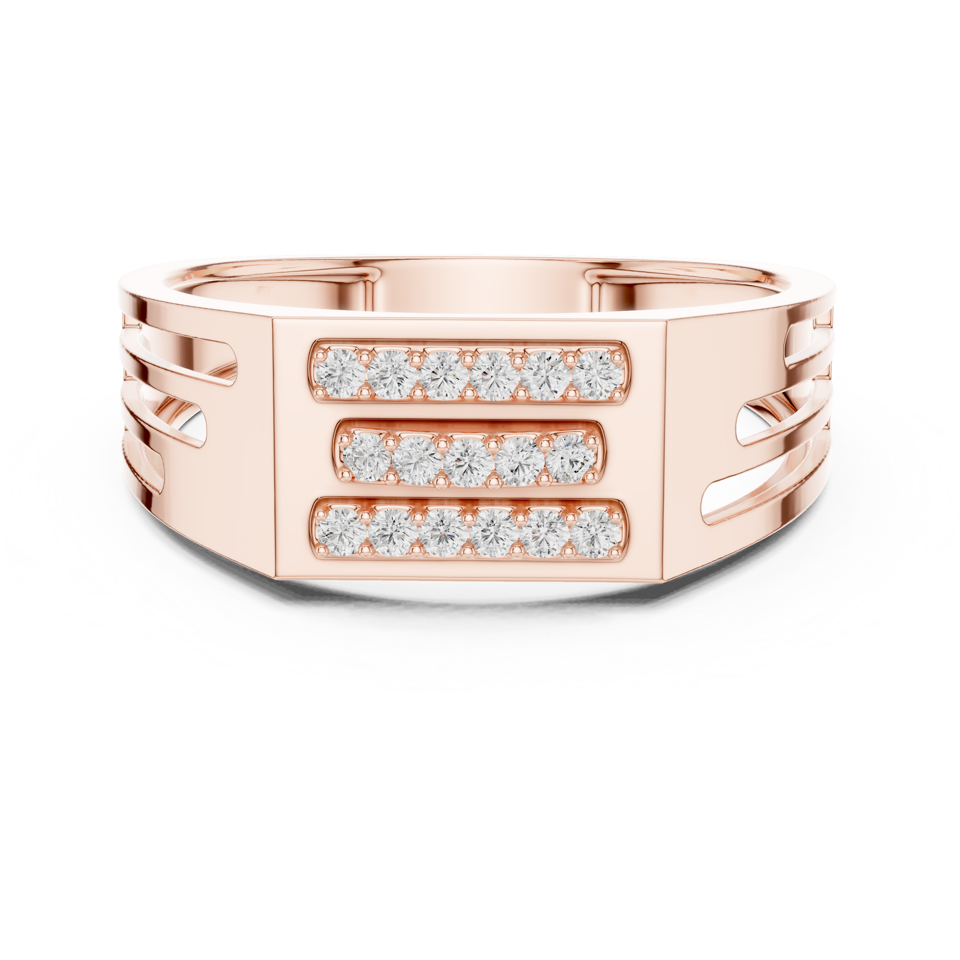 Round Halo Lab Grown Diamond Ring