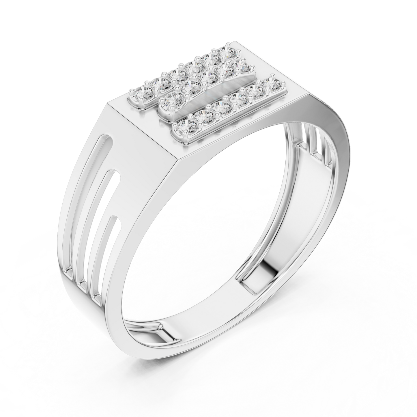 Round Halo Lab Grown Diamond Ring