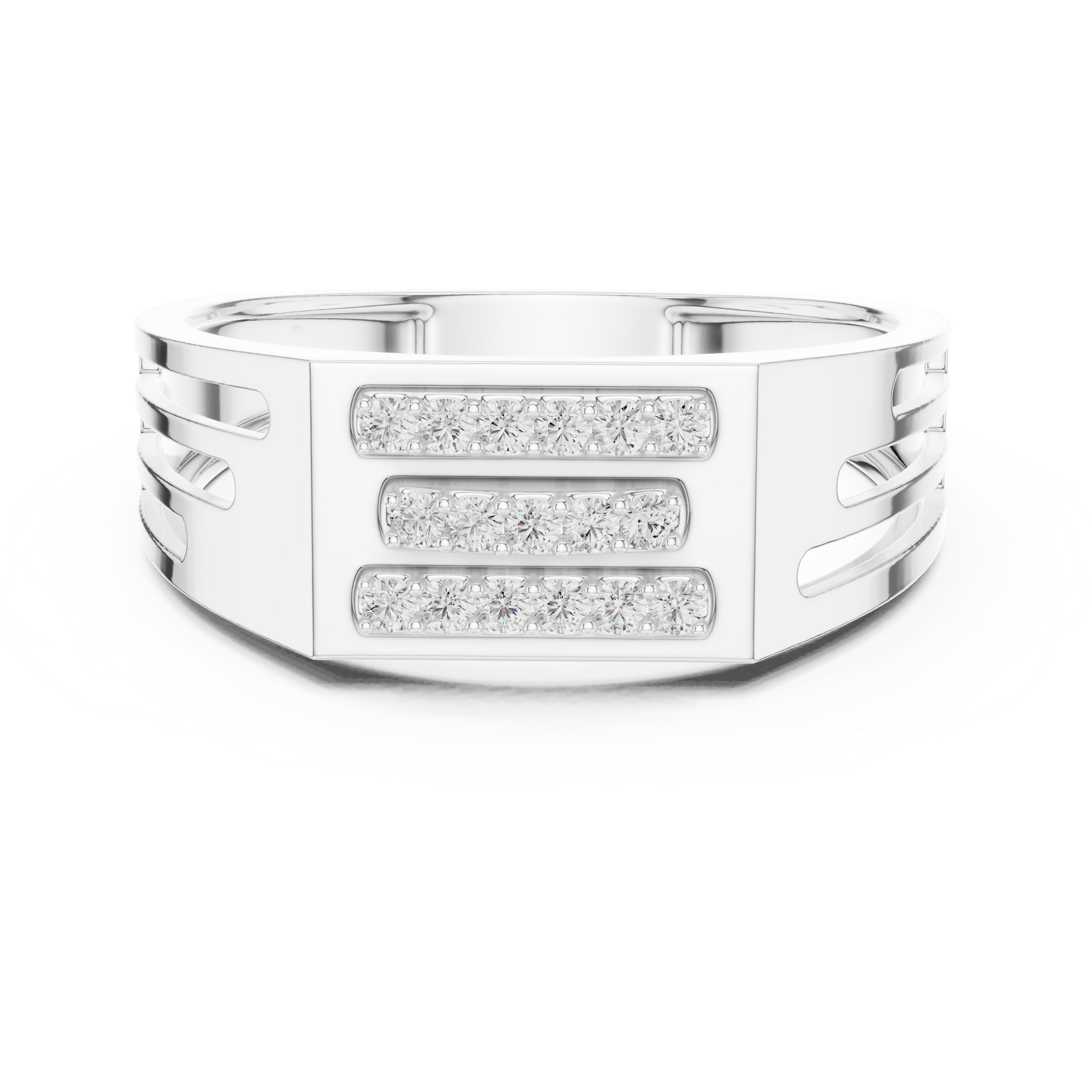 Round Halo Lab Grown Diamond Ring