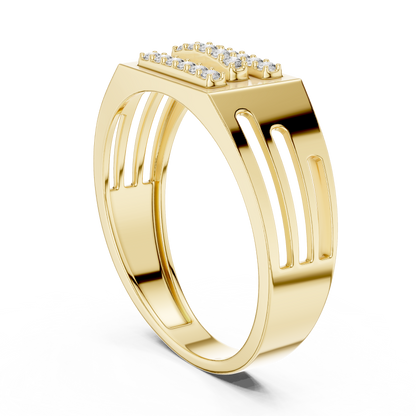 Round Halo Lab Grown Diamond Ring