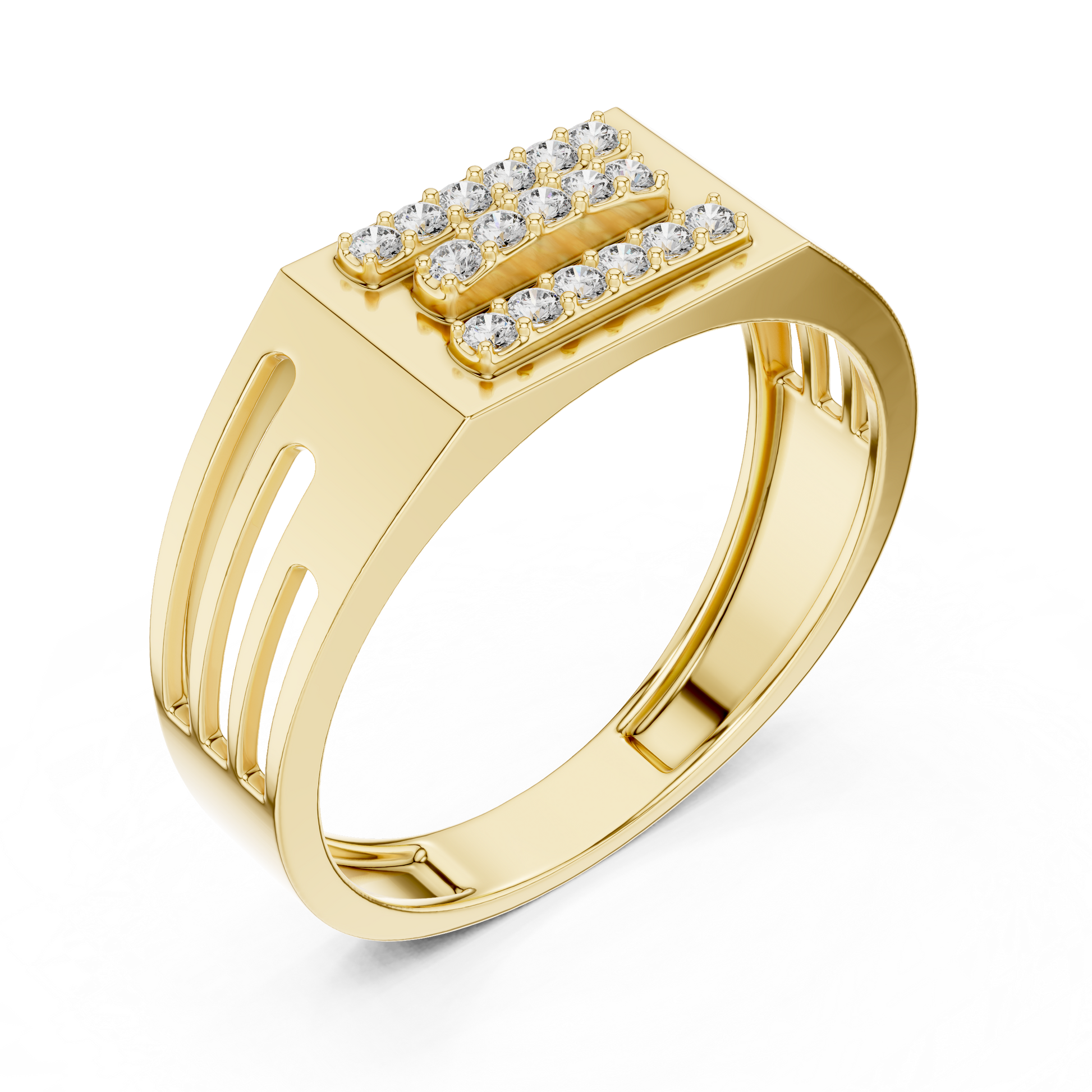 Round Halo Lab Grown Diamond Ring
