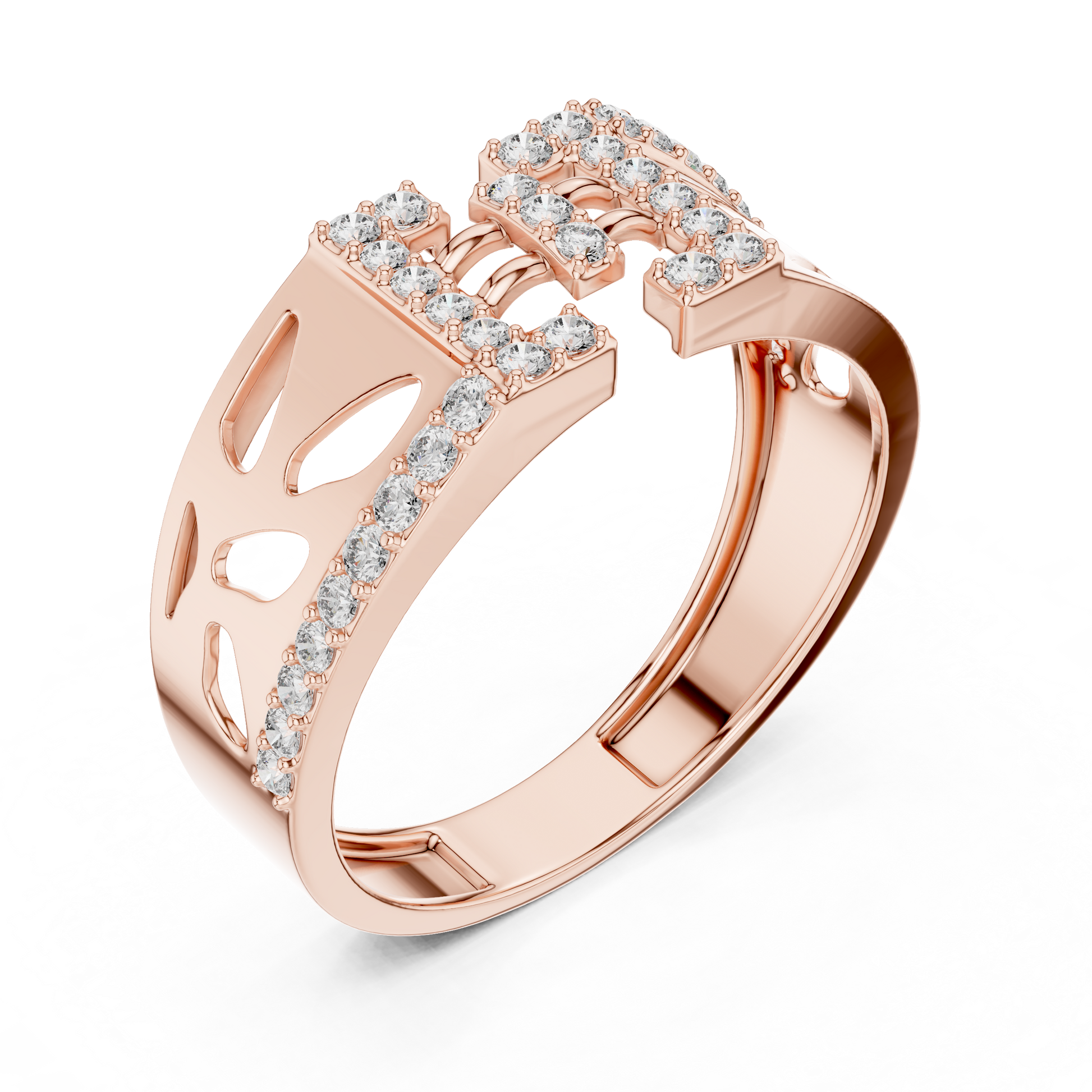Round Halo Lab Grown Diamond Ring