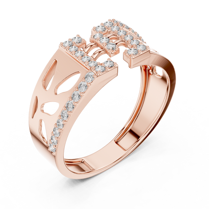 Round Halo Lab Grown Diamond Ring