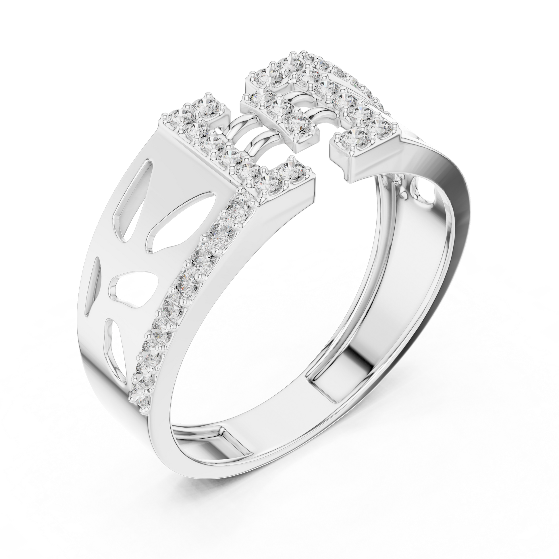 Round Halo Lab Grown Diamond Ring