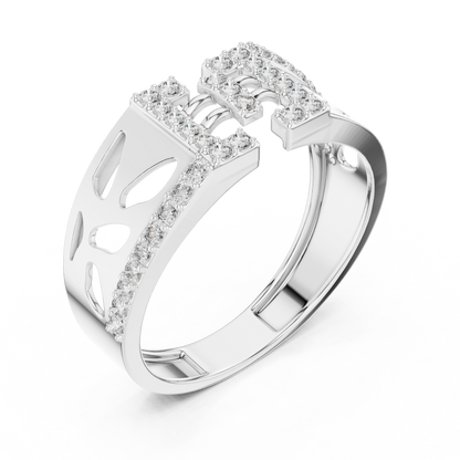 Round Halo Lab Grown Diamond Ring