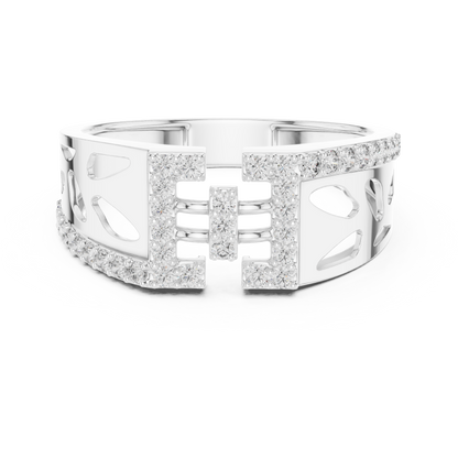 Round Halo Lab Grown Diamond Ring