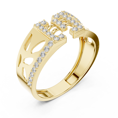 Round Halo Lab Grown Diamond Ring