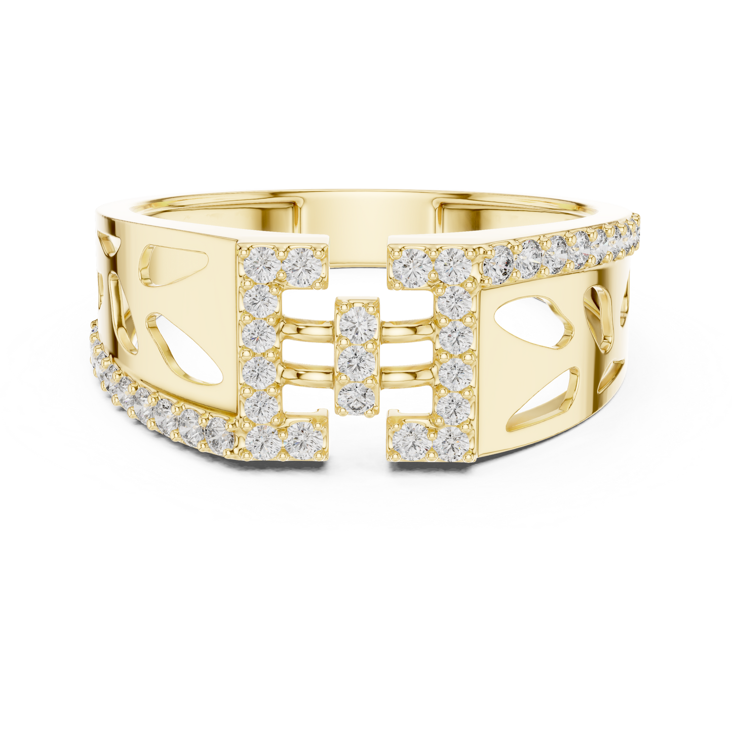 Round Halo Lab Grown Diamond Ring