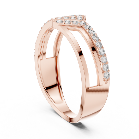 Round Halo Lab Grown Diamond Ring