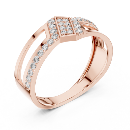 Round Halo Lab Grown Diamond Ring