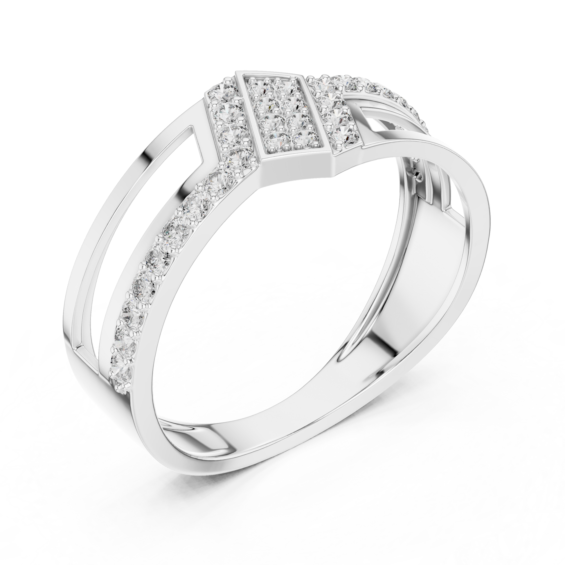 Round Halo Lab Grown Diamond Ring