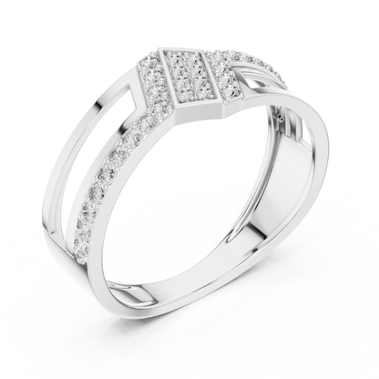 Round Halo Lab Grown Diamond Ring