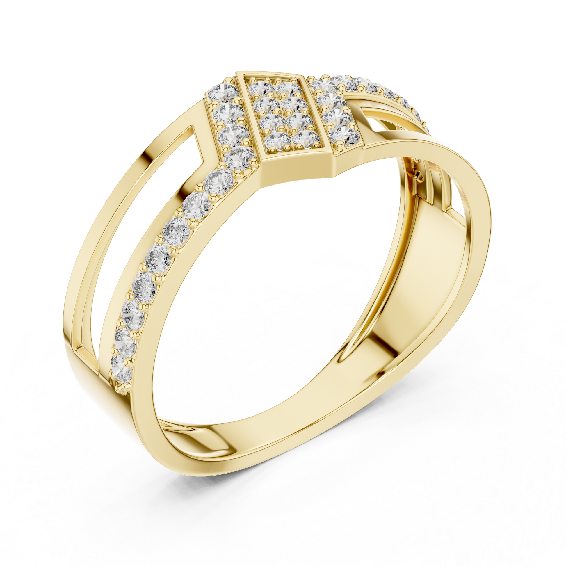Round Halo Lab Grown Diamond Ring