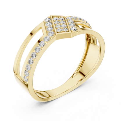 Round Halo Lab Grown Diamond Ring