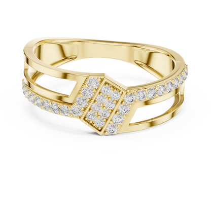 Round Halo Lab Grown Diamond Ring
