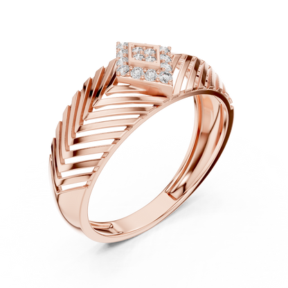 Mixed Shape Lab Grown Diamond Halo Ring
