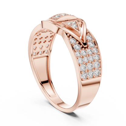 Mixed Shape Lab Grown Diamond Halo Ring