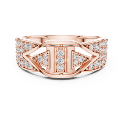 Mixed Shape Lab Grown Diamond Halo Ring