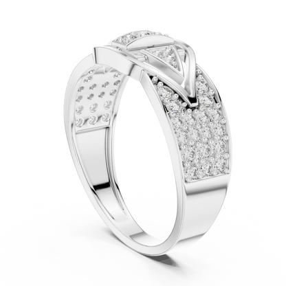 Mixed Shape Lab Grown Diamond Halo Ring