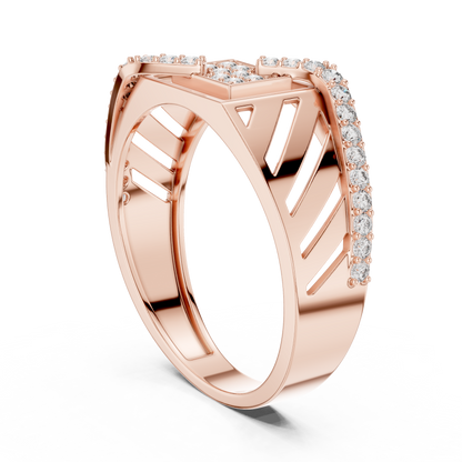 Round Halo Lab Grown Diamond Ring