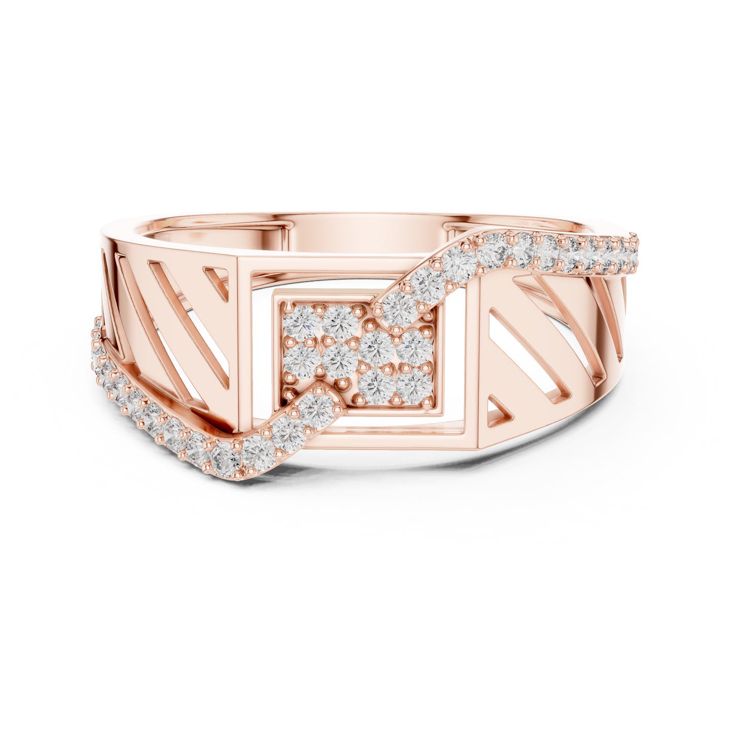 Round Halo Lab Grown Diamond Ring