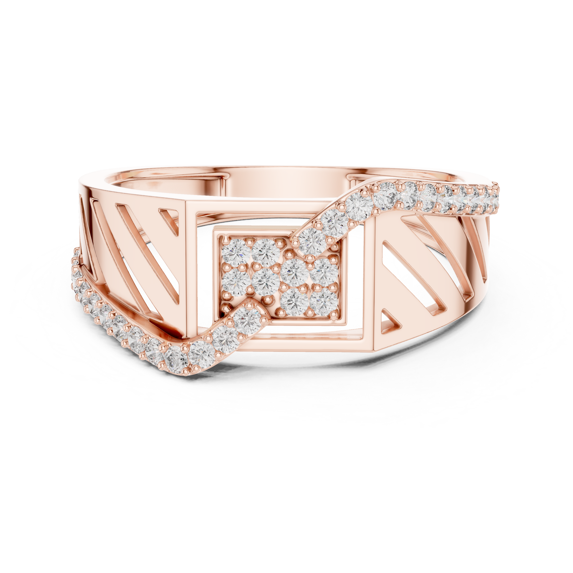 Round Halo Lab Grown Diamond Ring
