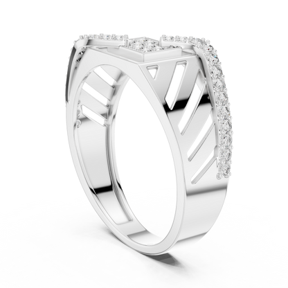 Round Halo Lab Grown Diamond Ring