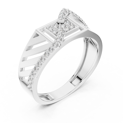 Round Halo Lab Grown Diamond Ring