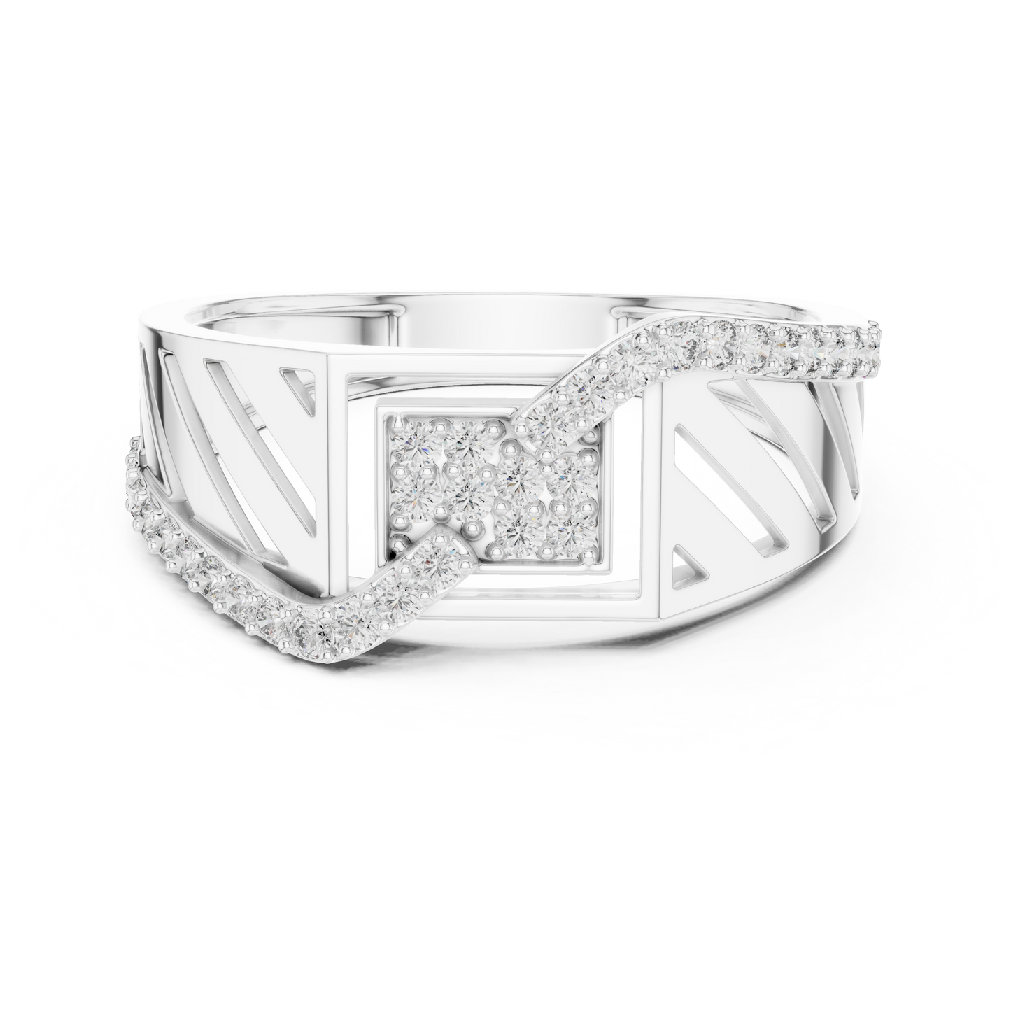 Round Halo Lab Grown Diamond Ring