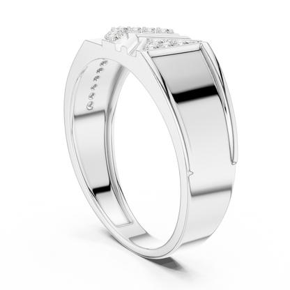 Mixed Shape Lab Grown Diamond Halo Ring
