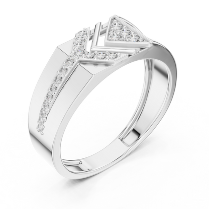 Mixed Shape Lab Grown Diamond Halo Ring
