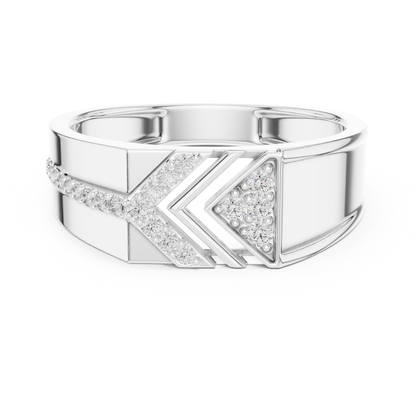Mixed Shape Lab Grown Diamond Halo Ring