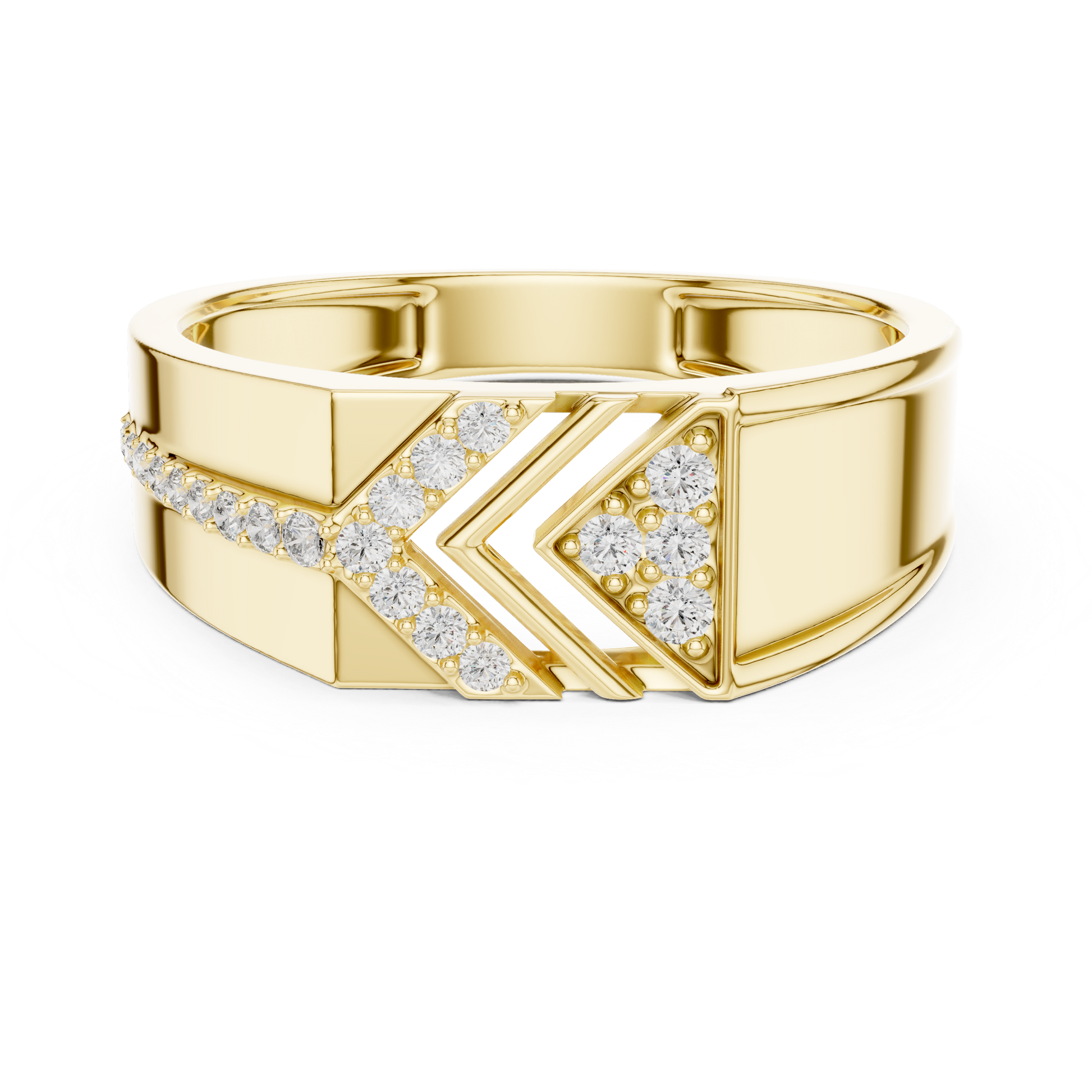 Mixed Shape Lab Grown Diamond Halo Ring