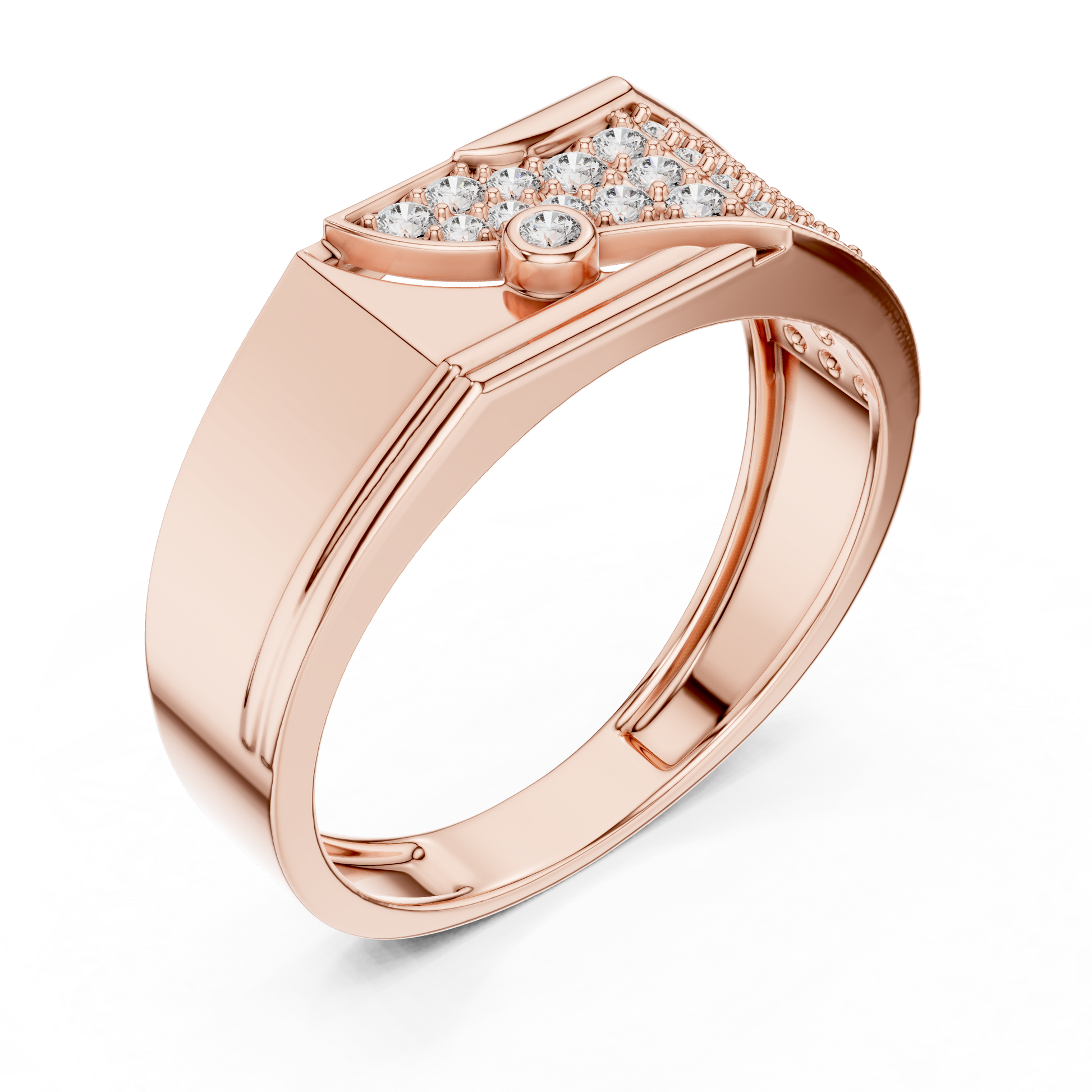 Round Halo Lab Grown Diamond Ring