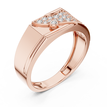 Round Halo Lab Grown Diamond Ring