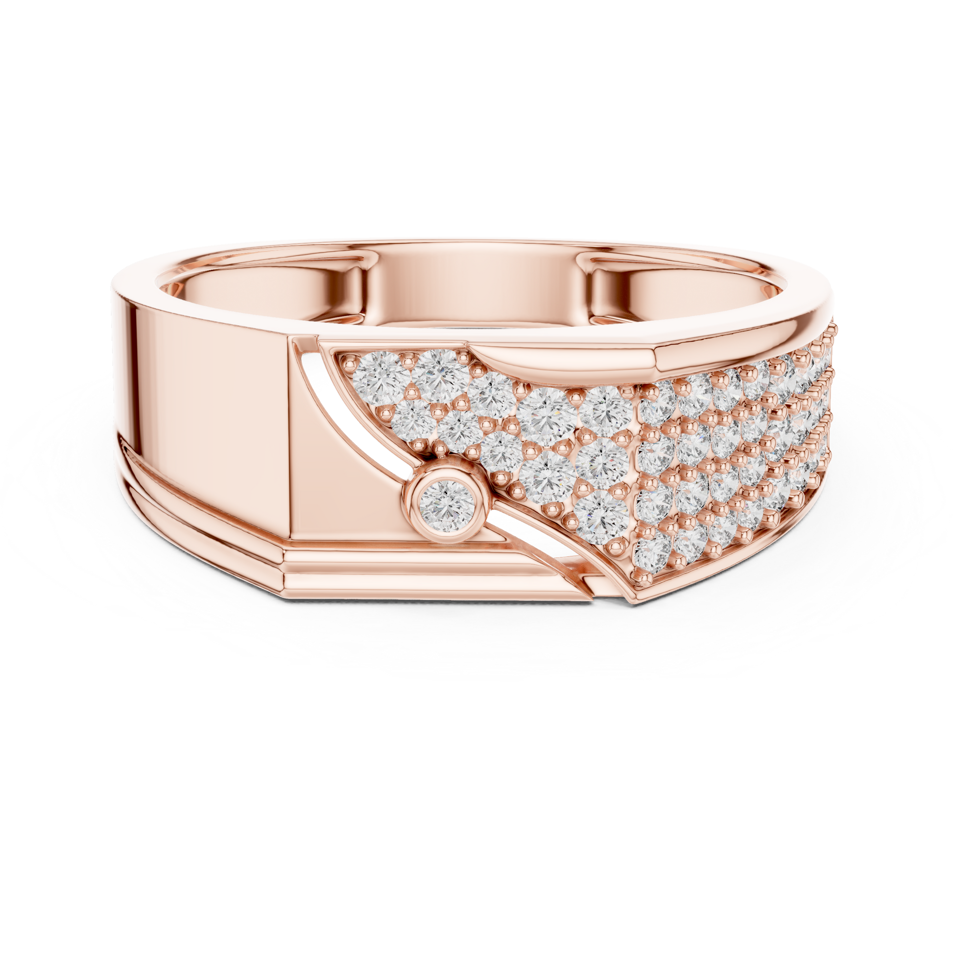 Round Halo Lab Grown Diamond Ring