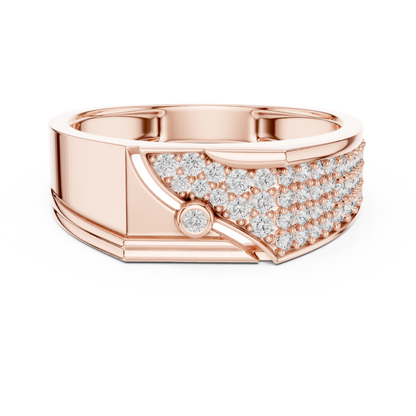 Round Halo Lab Grown Diamond Ring