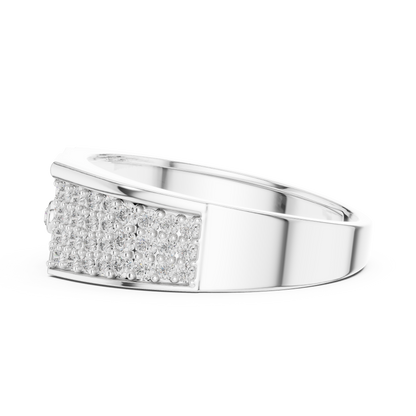 Round Halo Lab Grown Diamond Ring