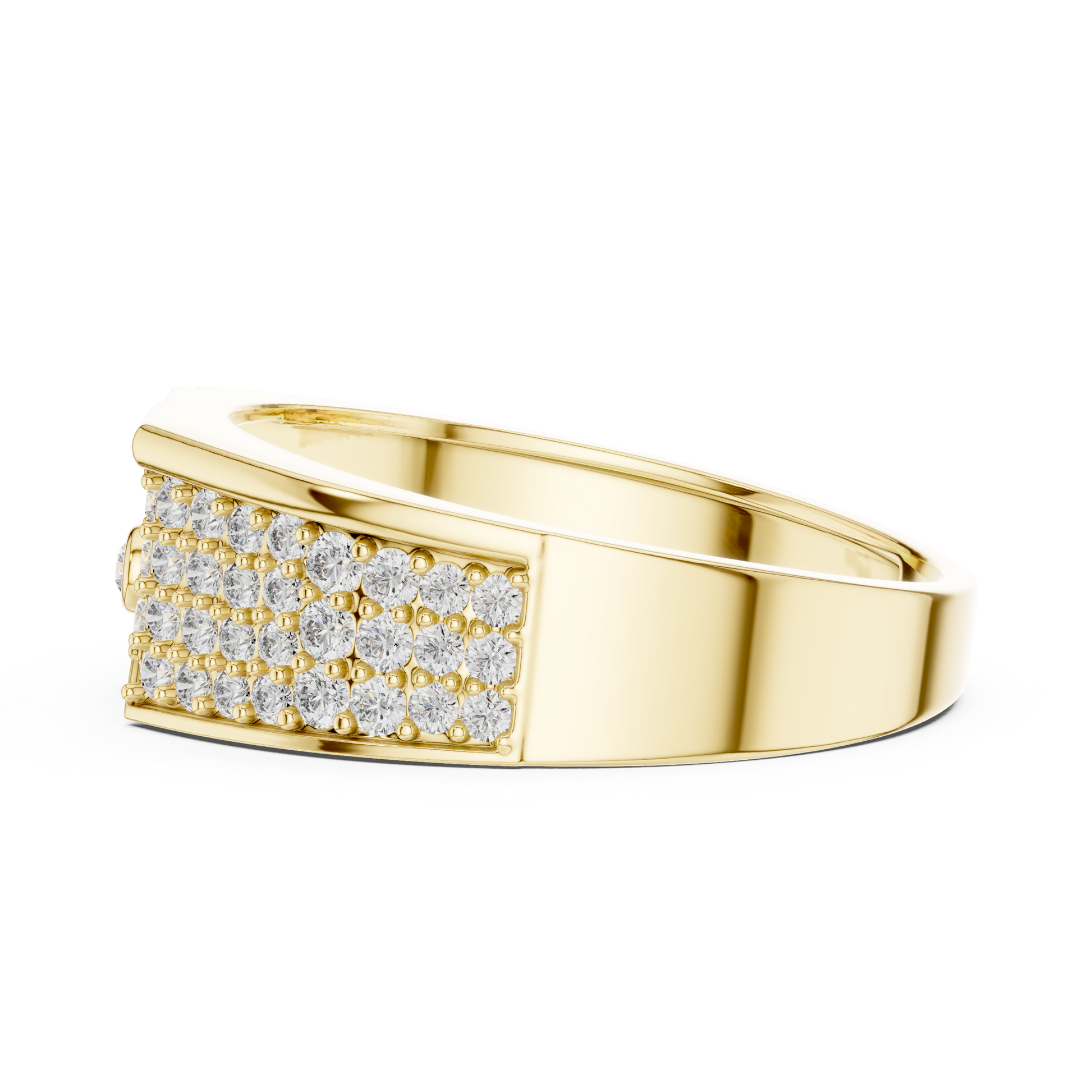 Round Halo Lab Grown Diamond Ring