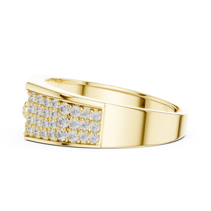 Round Halo Lab Grown Diamond Ring