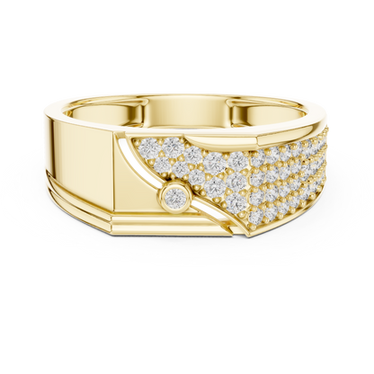 Round Halo Lab Grown Diamond Ring